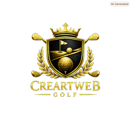 Exemple de blason classique pour club de golf