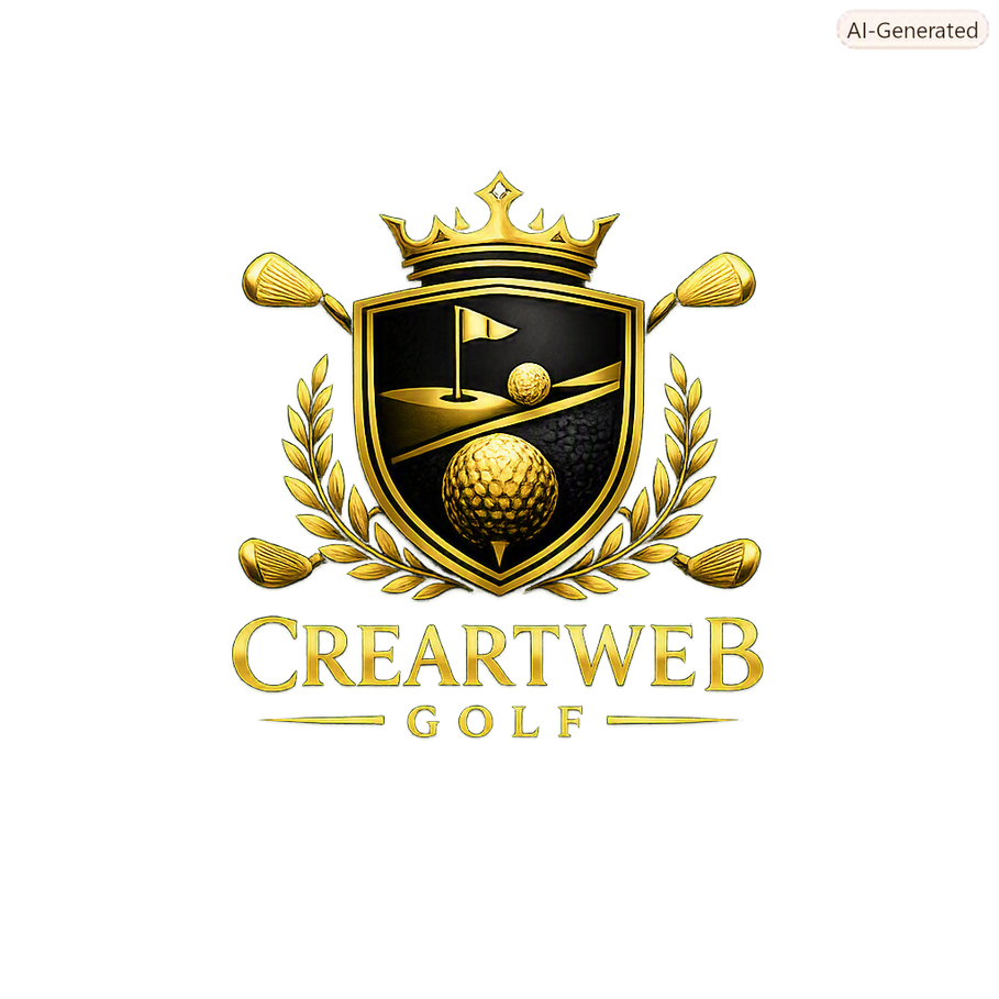 Création de logo stylisé pour un club de golf