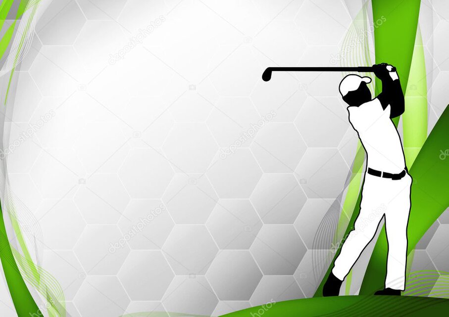Template de visuel pour annoncer une compétition de golf