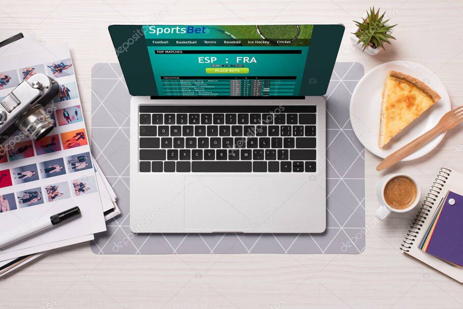 Maquette de page d’accueil de site web pour club sportif